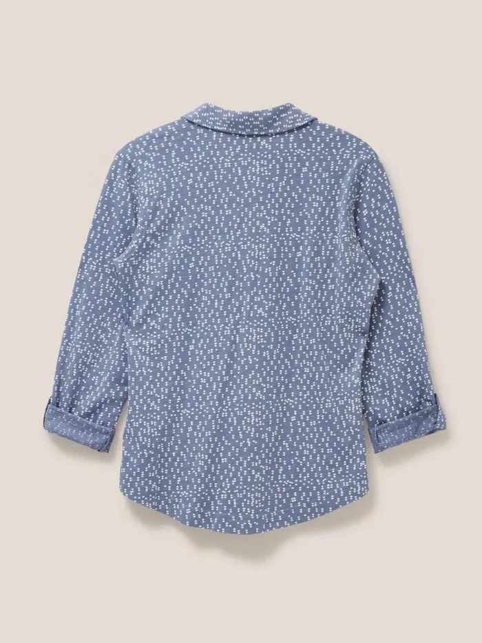 Women SHIRTS and BLOUSES White Stuff Annie Cotton Jersey Shirt Grey Print Women SHIRTS and BLOUSES White Stuff Annie Cotton Jersey Shirt Grey Print