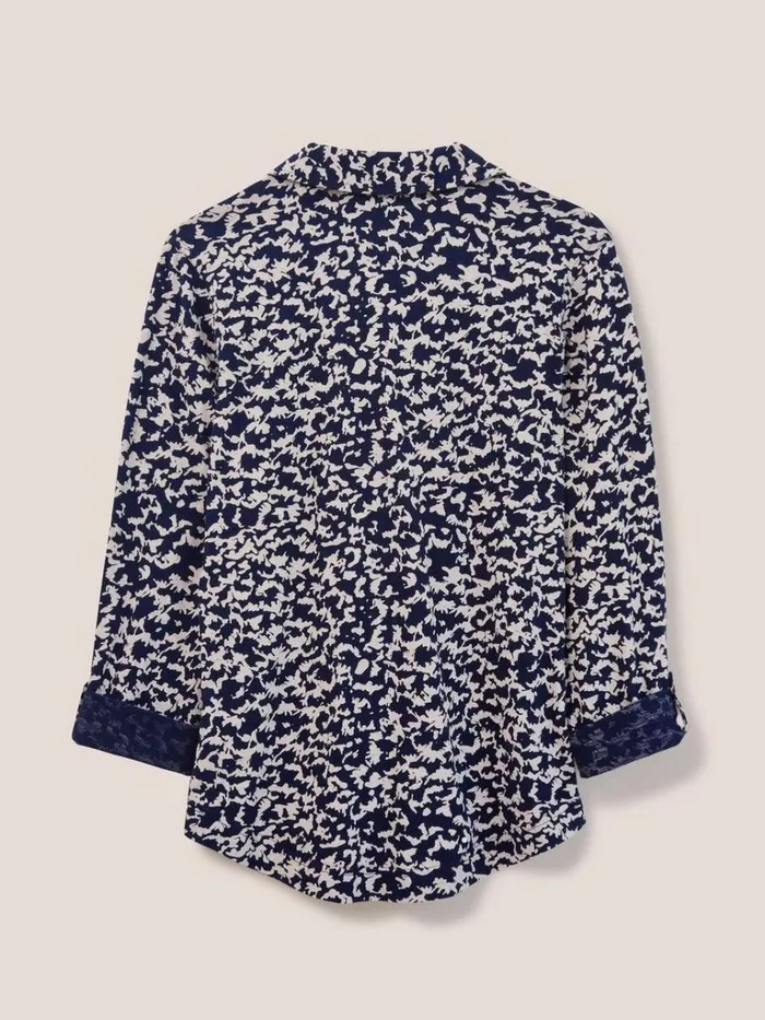 Women SHIRTS and BLOUSES White Stuff Annie Cotton Jersey Shirt Natural Print Women SHIRTS and BLOUSES White Stuff Annie Cotton Jersey Shirt Natural Print