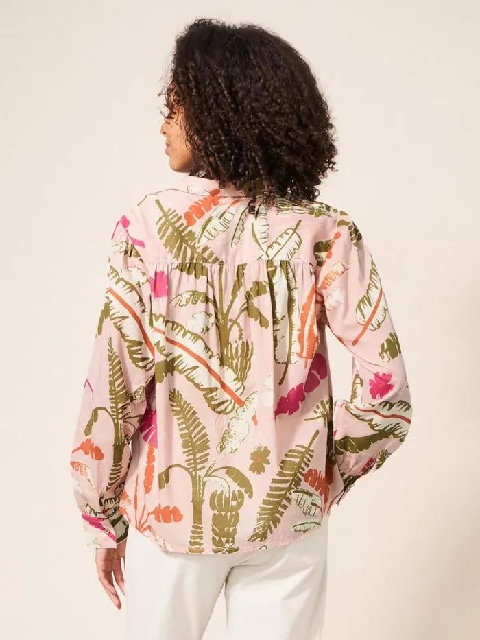 Women SHIRTS and BLOUSES White Stuff Ayla Cotton Shirt Pink Multi Women SHIRTS and BLOUSES White Stuff Ayla Cotton Shirt Pink Multi