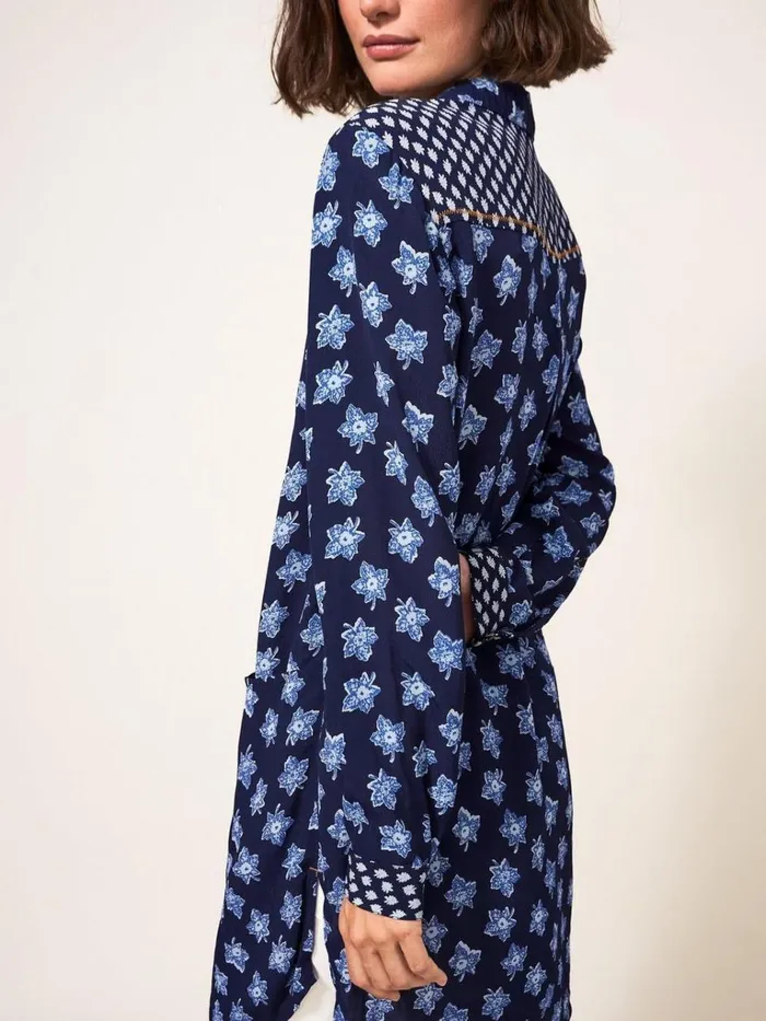 Women SHIRTS and BLOUSES White Stuff Danika Shirt Tunic Navy Multi Women SHIRTS and BLOUSES White Stuff Danika Shirt Tunic Navy Multi