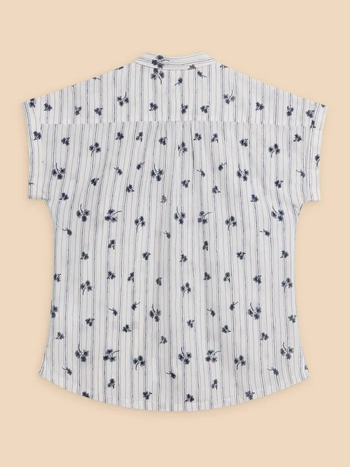 Women SHIRTS and BLOUSES White Stuff Ellie Stripe Embroidered Shirt Ivory Multi Women SHIRTS and BLOUSES White Stuff Ellie Stripe Embroidered Shirt Ivory Multi