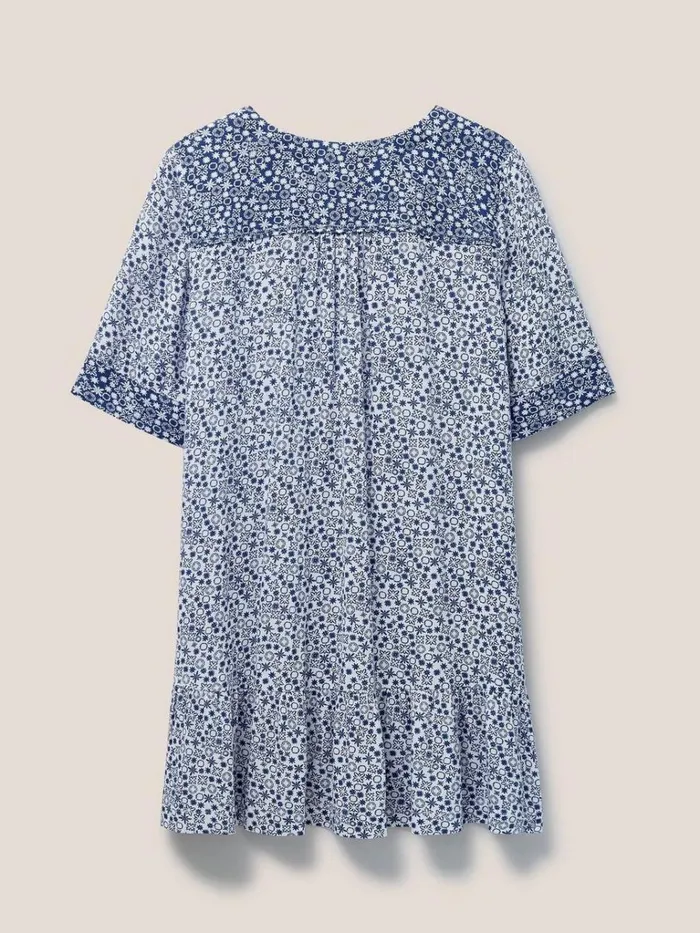 Women SHIRTS and BLOUSES White Stuff Kaia Tunic White Multi Women SHIRTS and BLOUSES White Stuff Kaia Tunic White Multi