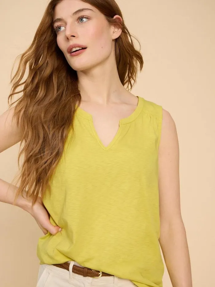 Women SHIRTS and BLOUSES White Stuff LAILA VEST Mid Yellow