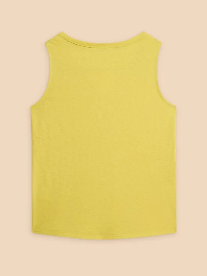 Women SHIRTS and BLOUSES White Stuff LAILA VEST Mid Yellow Women SHIRTS and BLOUSES White Stuff LAILA VEST Mid Yellow