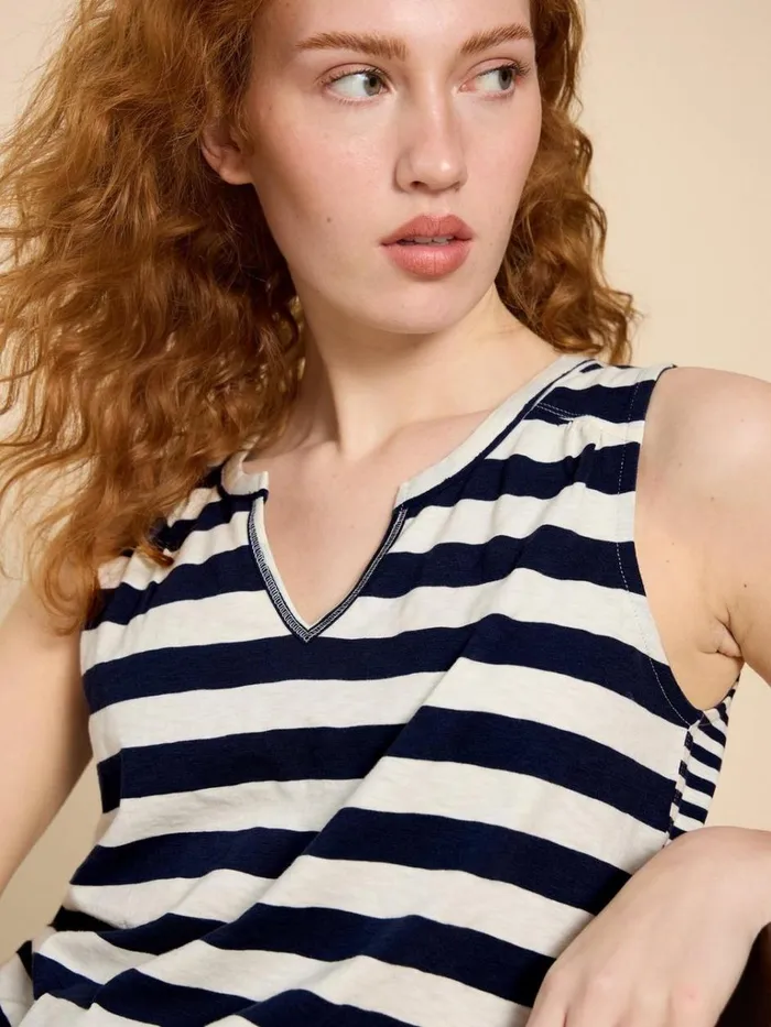 Women SHIRTS and BLOUSES White Stuff LAILA VEST Navy Multi Women SHIRTS and BLOUSES White Stuff LAILA VEST Navy Multi