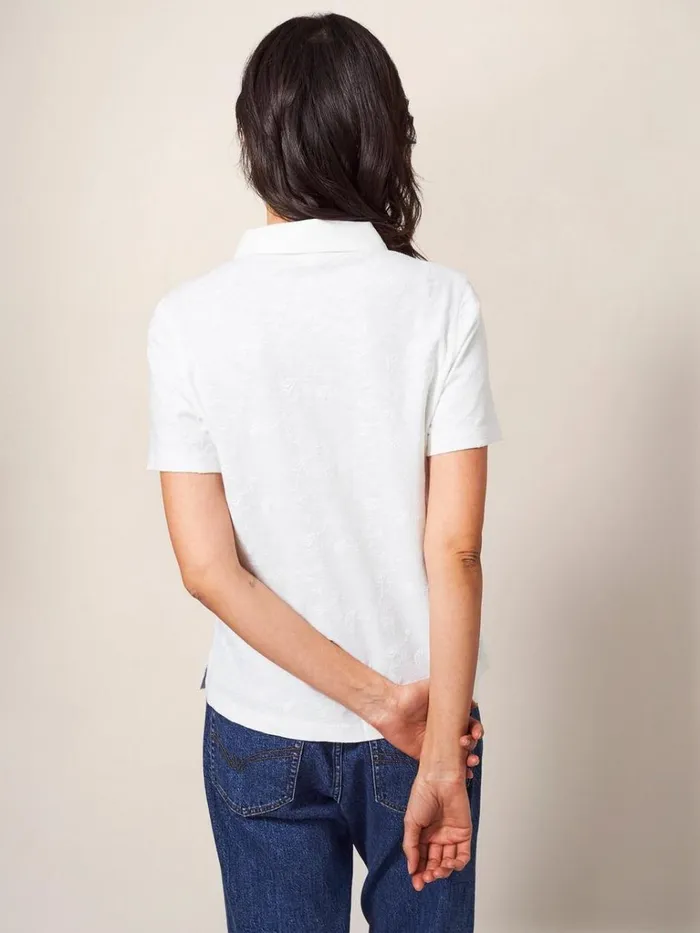 Women SHIRTS and BLOUSES White Stuff PENNY POCKET EMBROIDERED JERSEY SHIRT Brilliant White Women SHIRTS and BLOUSES White Stuff PENNY POCKET EMBROIDERED JERSEY SHIRT Brilliant White