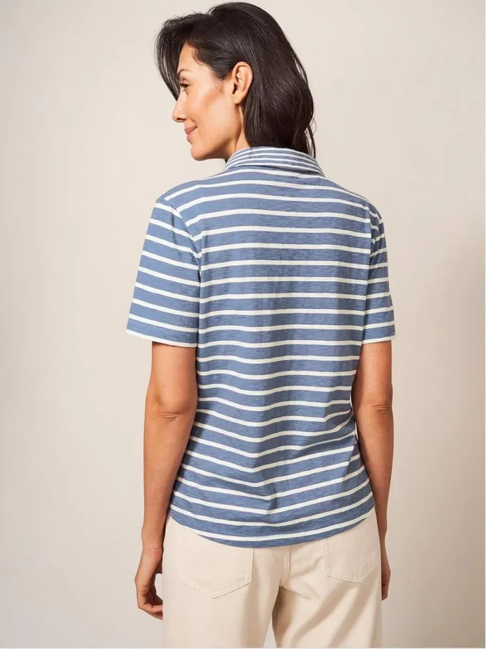 Women SHIRTS and BLOUSES White Stuff PENNY POCKET STRIPE SHIRT Navy Multi Women SHIRTS and BLOUSES White Stuff PENNY POCKET STRIPE SHIRT Navy Multi