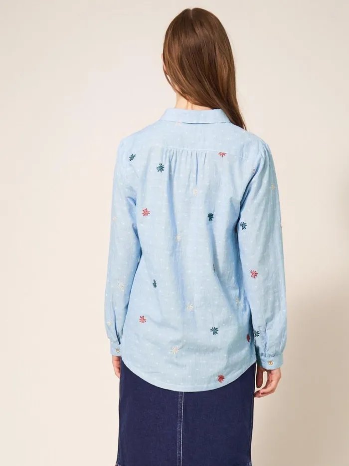 Women SHIRTS and BLOUSES White Stuff Sophie Shirt Blue Multi Women SHIRTS and BLOUSES White Stuff Sophie Shirt Blue Multi
