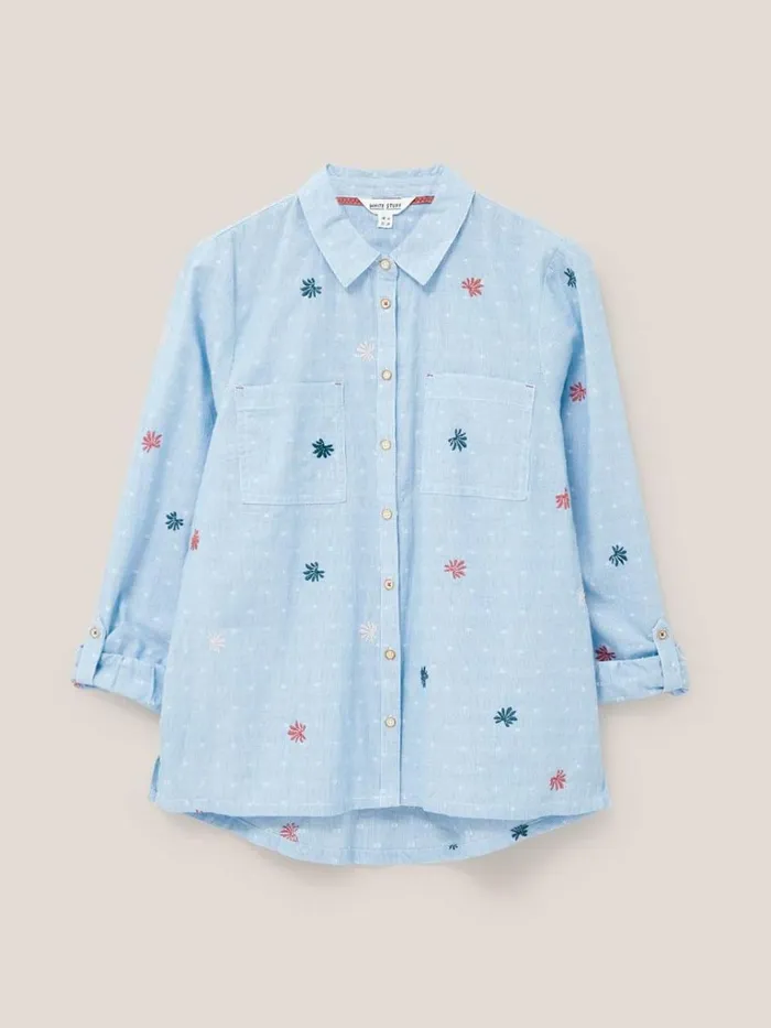 Women SHIRTS and BLOUSES White Stuff Sophie Shirt Blue Multi Women SHIRTS and BLOUSES White Stuff Sophie Shirt Blue Multi