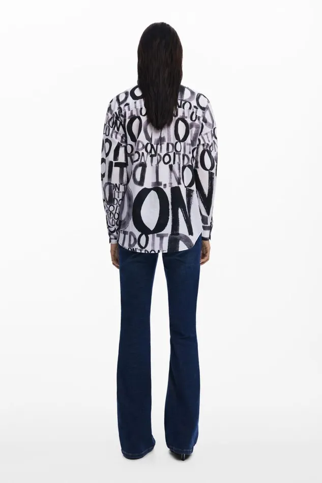 Women Shirts And Blouses Desigual 034Don039t034 Shirt