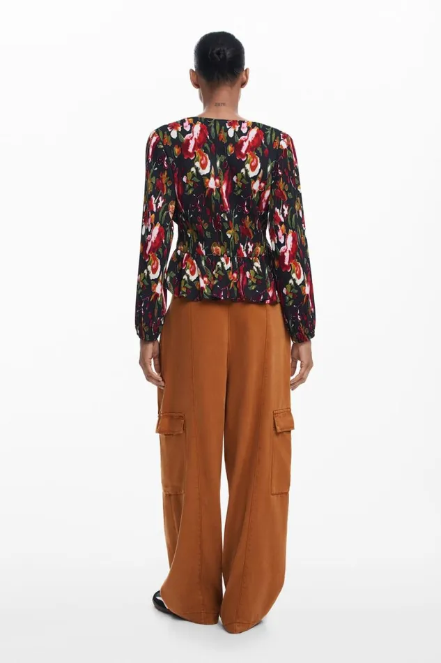 Women Shirts And Blouses Desigual Floral Blouse