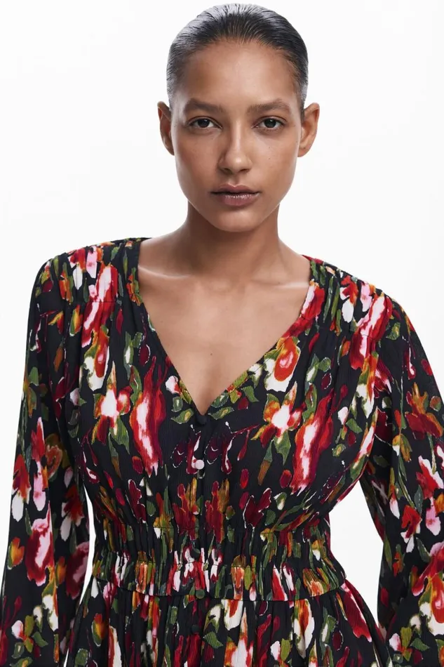 Women Shirts And Blouses Desigual Floral Blouse