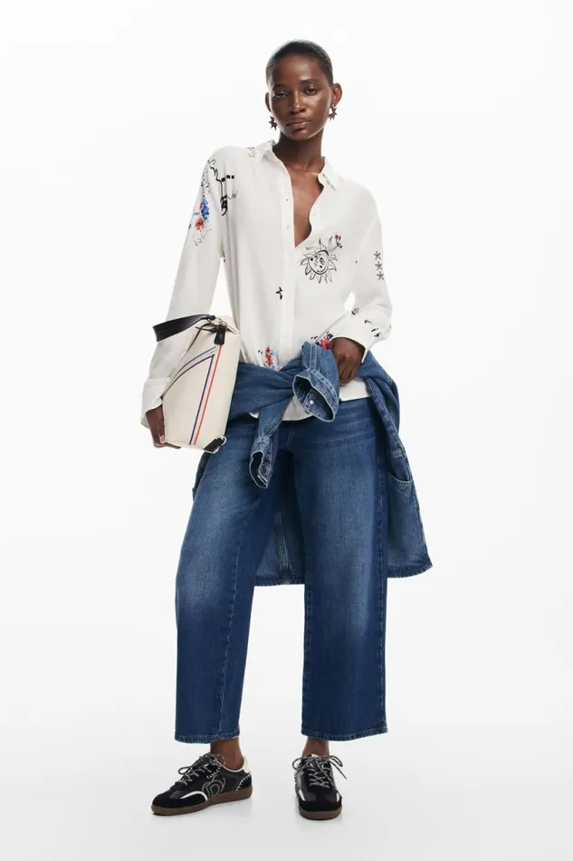 Women Shirts And Blouses Desigual Printed Shirt