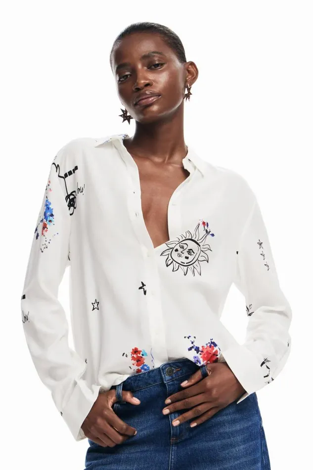 Women Shirts And Blouses Desigual Printed Shirt