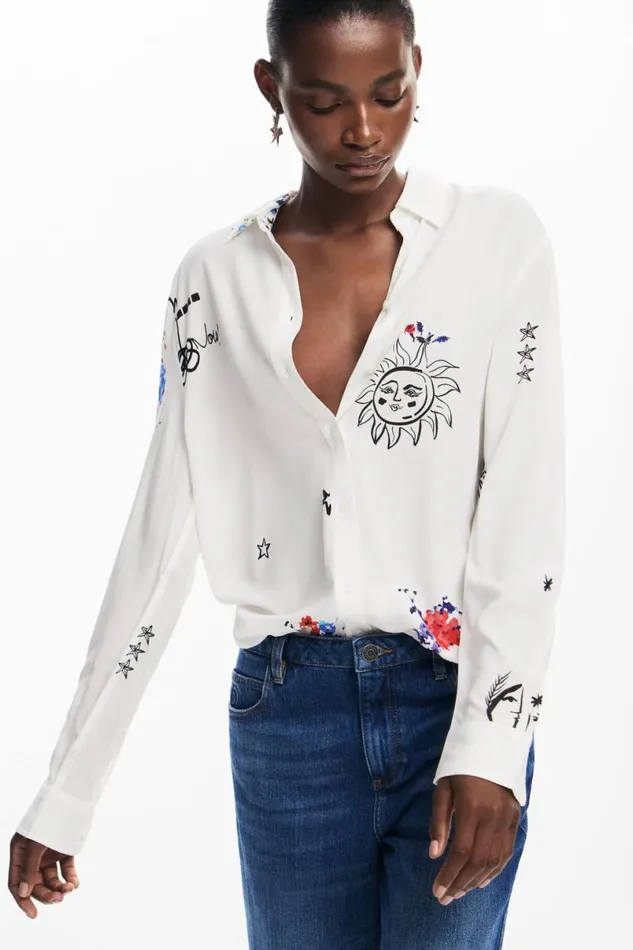 Women Shirts And Blouses Desigual Printed Shirt