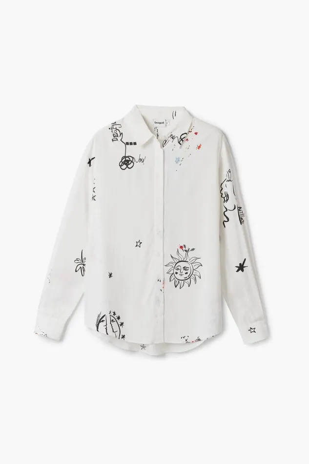 Women Shirts And Blouses Desigual Printed Shirt