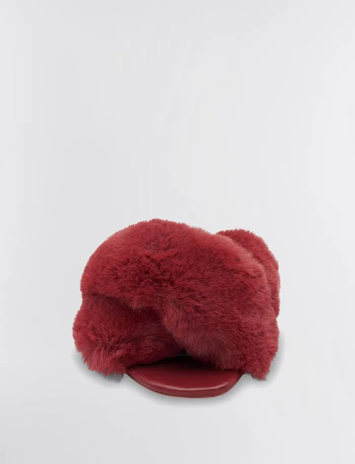 Women Shoes BCBG Burgundy Thea Slipper Burgundy