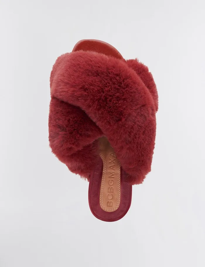 Women Shoes BCBG Burgundy Thea Slipper Burgundy