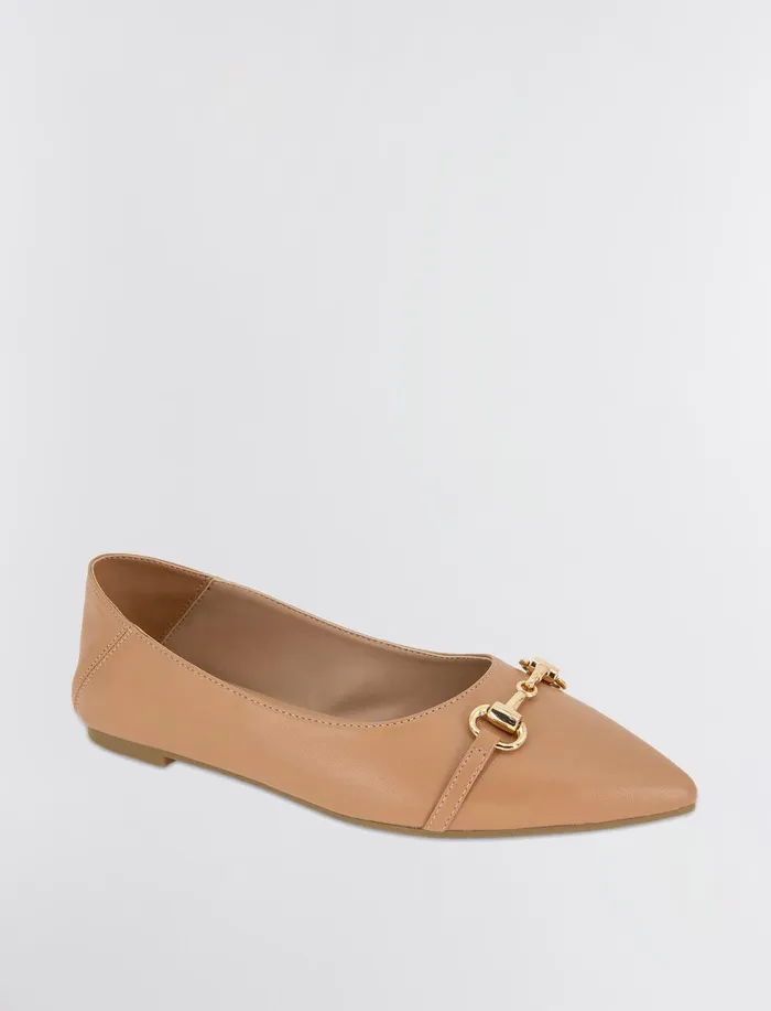 Women Shoes BCBG Tan Kori Convertible Flat Tan