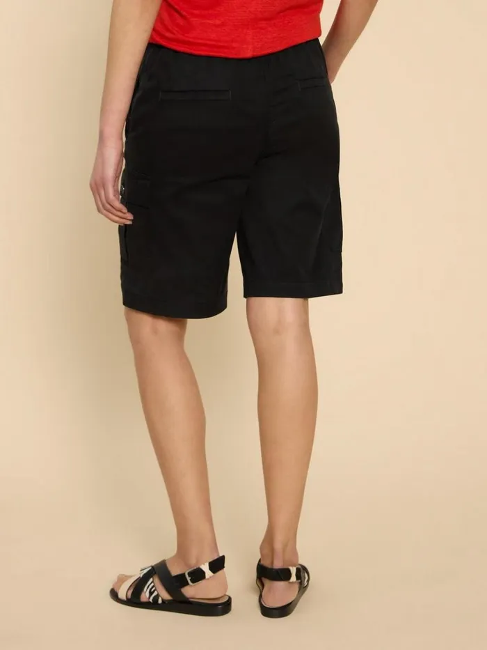 Women SHORTS White Stuff Everleigh Cargo Shorts Pure Black Women SHORTS White Stuff Everleigh Cargo Shorts Pure Black