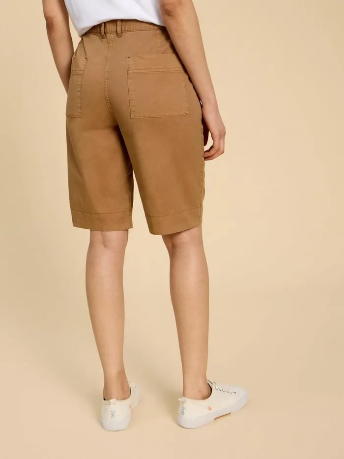 Women SHORTS White Stuff Hayley Organic Cotton Shorts Mid Tan Women SHORTS White Stuff Hayley Organic Cotton Shorts Mid Tan