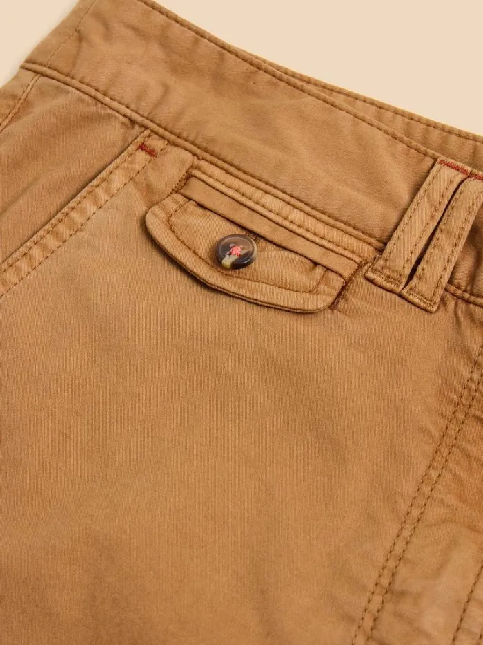Women SHORTS White Stuff Hayley Organic Cotton Shorts Mid Tan Women SHORTS White Stuff Hayley Organic Cotton Shorts Mid Tan