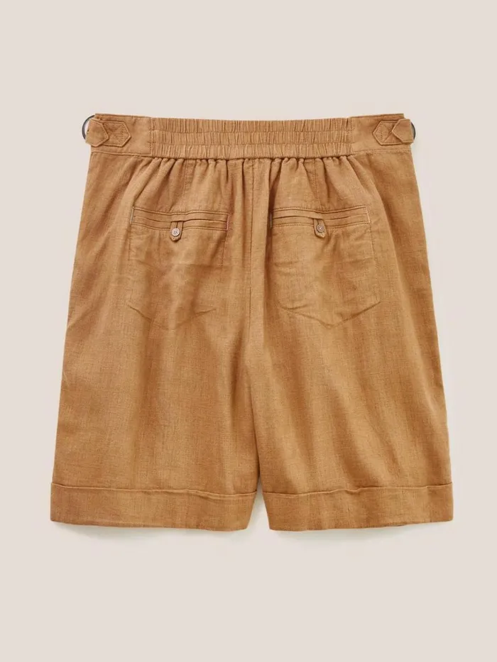 Women SHORTS White Stuff Una Short Dark Natural Women SHORTS White Stuff Una Short Dark Natural