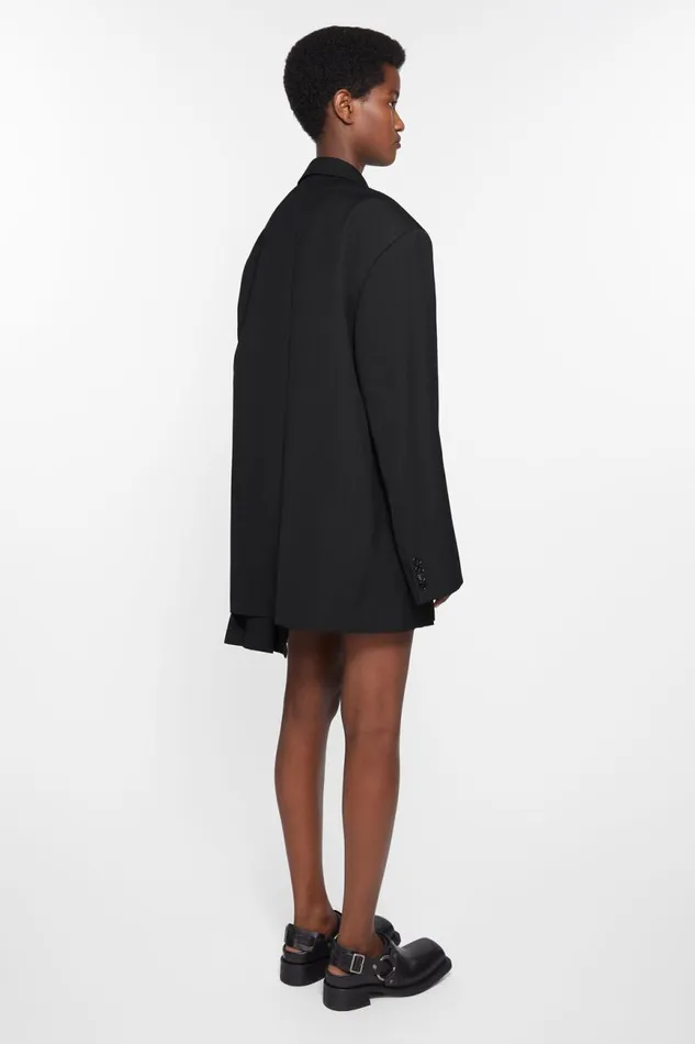Women Singlebreasted Jacket Black Acne Studios Suit Jackets