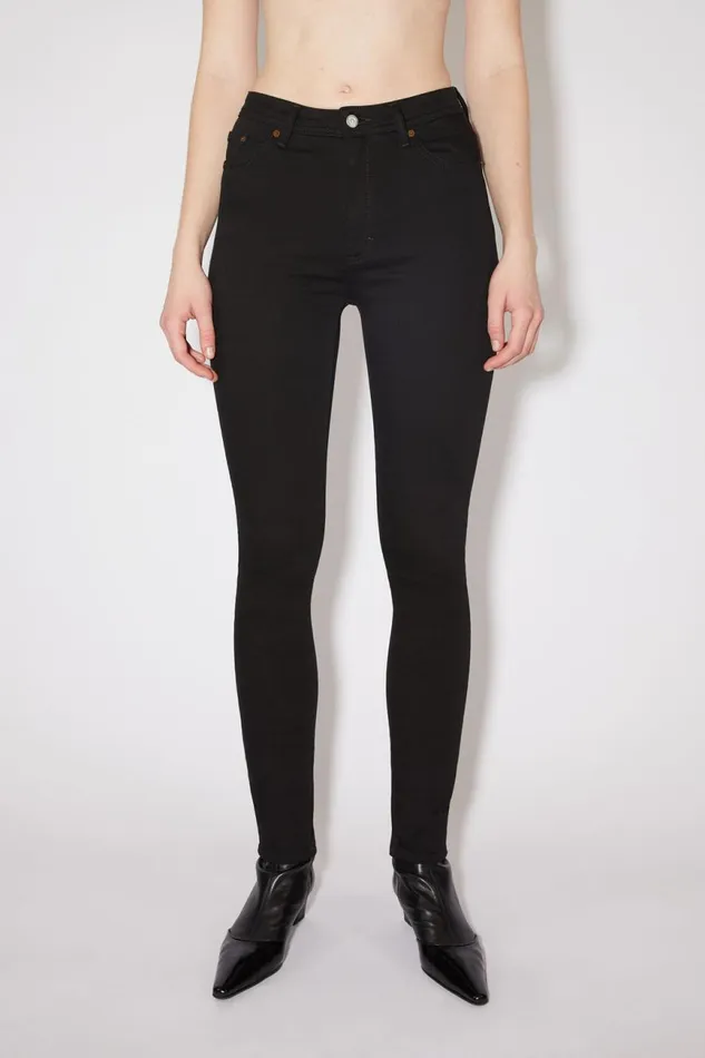 Women Skinny Fit Jeans 8211 Peg Black Acne Studios Jeans
