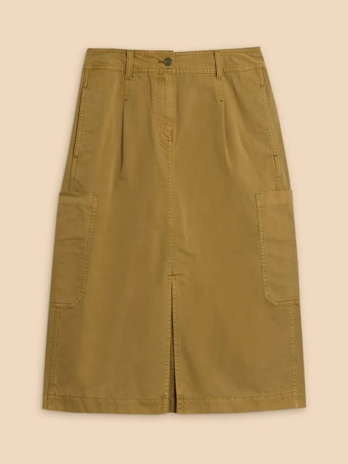 Women SKIRTS White Stuff Carlie Cargo Skirt Khaki Green Women SKIRTS White Stuff Carlie Cargo Skirt Khaki Green