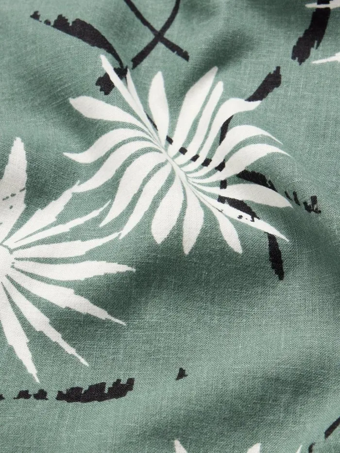 Women SKIRTS White Stuff Clemence Linen Blend Skirt Green Print Women SKIRTS White Stuff Clemence Linen Blend Skirt Green Print