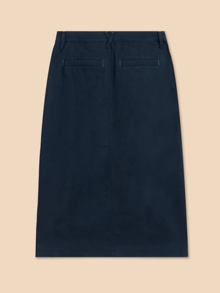 Women SKIRTS White Stuff Penny Midi Skirt Dark Navy Women SKIRTS White Stuff Penny Midi Skirt Dark Navy