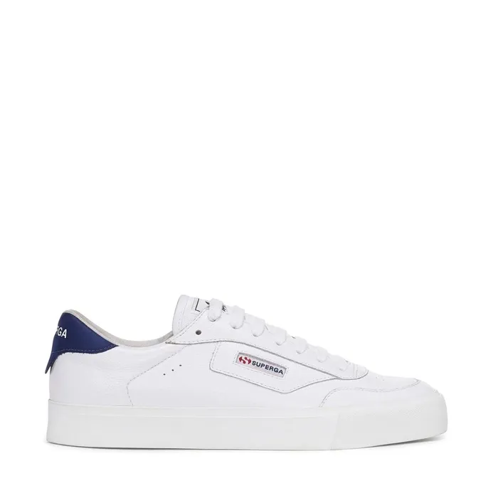 Women Sneakers Unisex 3843 COURT Low Cut WHITEBLUE SPECTRUM Superga Low Cut
