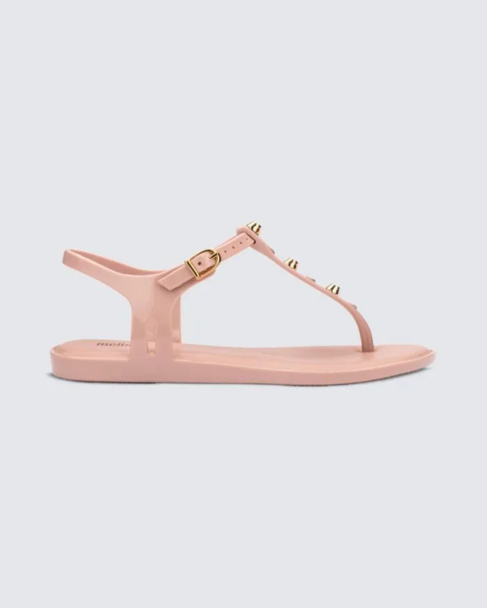 Women Solar Studs Pink Melissa Sandals