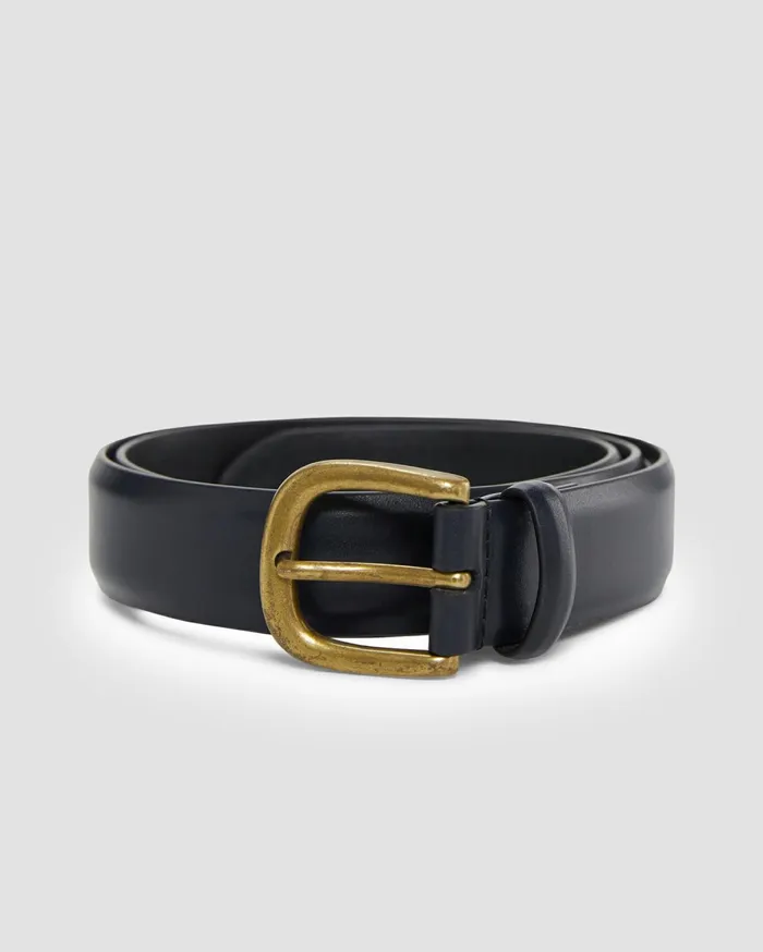 Women Sportscraft Belts Lara Buckle Leather Belt Black