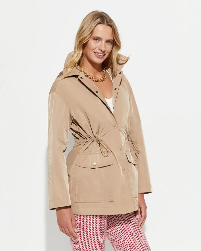 Women Sportscraft Jackets and Vests Adalia Patch Pocket Anorak Hazelnut
