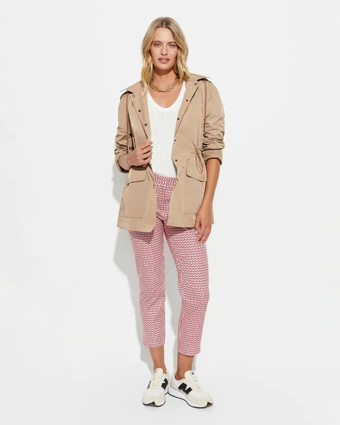 Women Sportscraft Jackets and Vests Adalia Patch Pocket Anorak Hazelnut