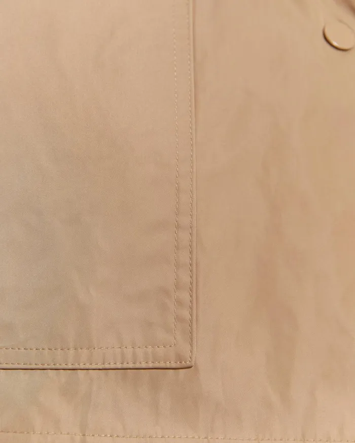 Women Sportscraft Jackets and Vests Adalia Patch Pocket Anorak Hazelnut