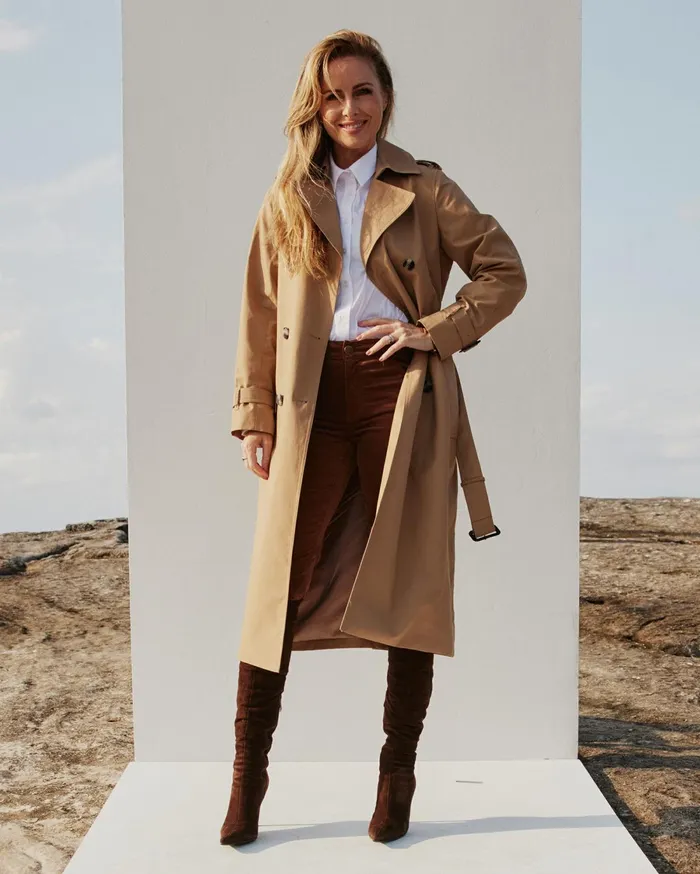 Women Sportscraft Jackets and Vests Audrey Icon Trench Sand