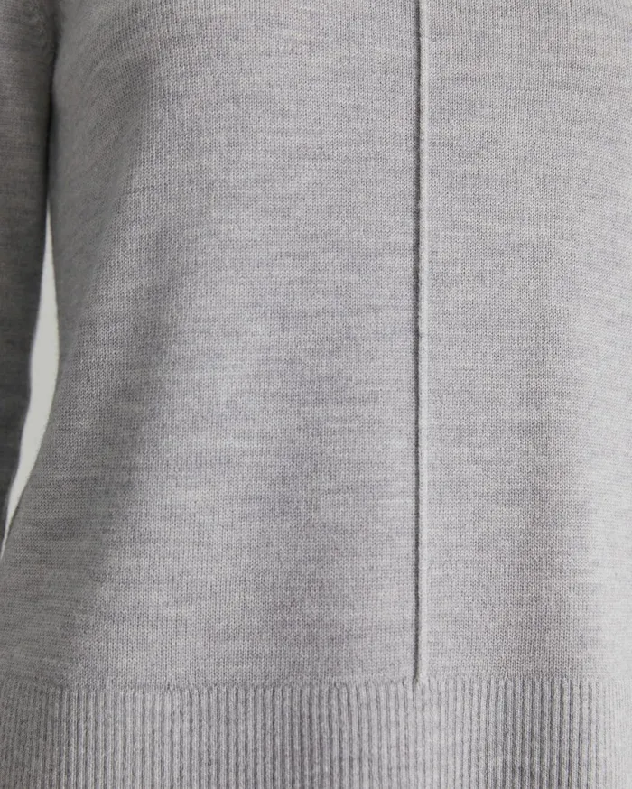Women Sportscraft Knits and Cardigans Cass Merino Wool Knit Silver Melange