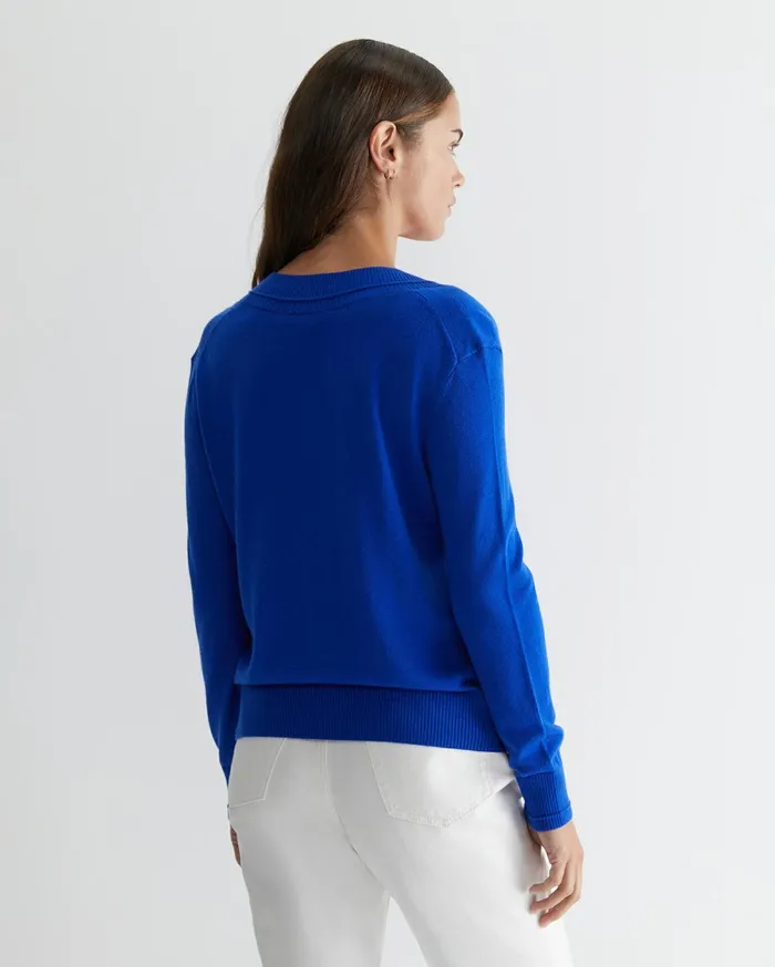 Women Sportscraft Knits and Cardigans Laurina Vneck Sweater Cobalt
