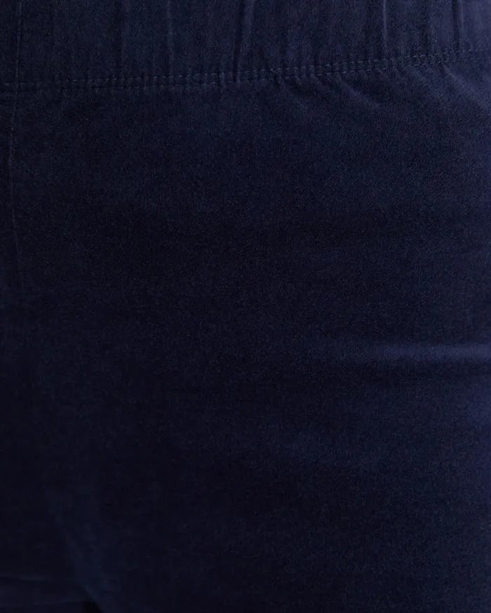 Women Sportscraft Pants Felicity Velvet Pull On Pant Navy