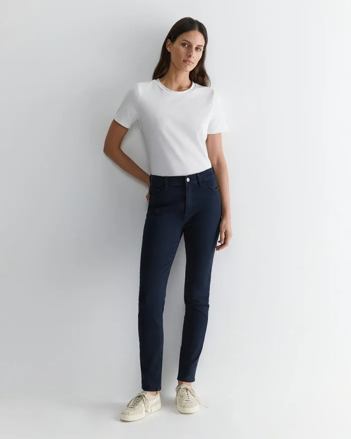Women Sportscraft Pants Jackie High Waist Skinny Jean Dark Wash