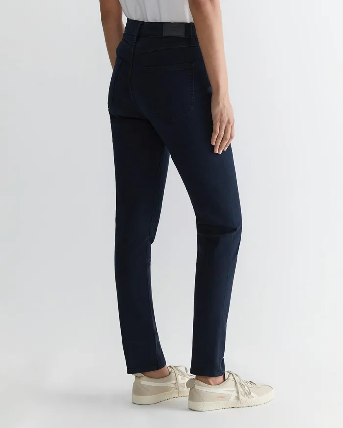 Women Sportscraft Pants Jackie High Waist Skinny Jean Dark Wash
