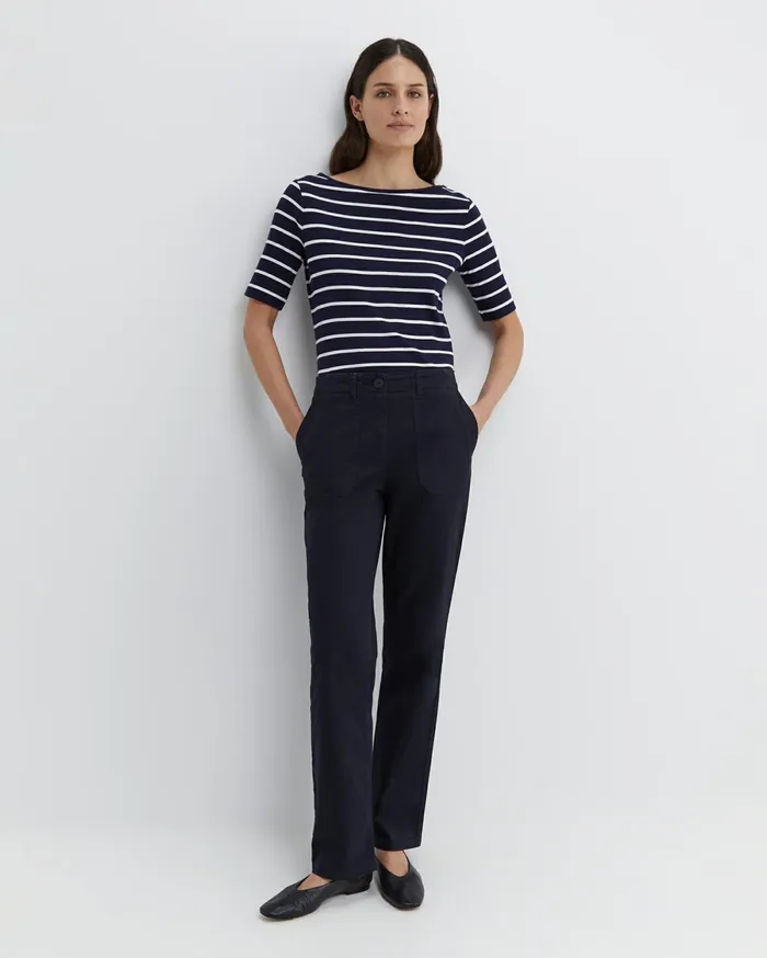 Women Sportscraft Pants Laura Pocket Pant Classic Navy