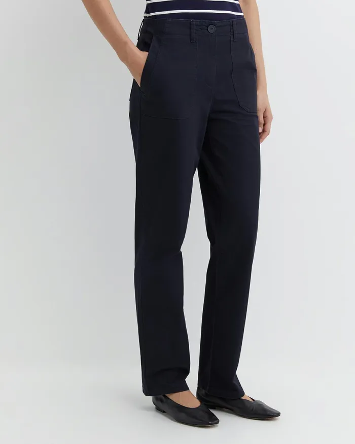Women Sportscraft Pants Laura Pocket Pant Classic Navy