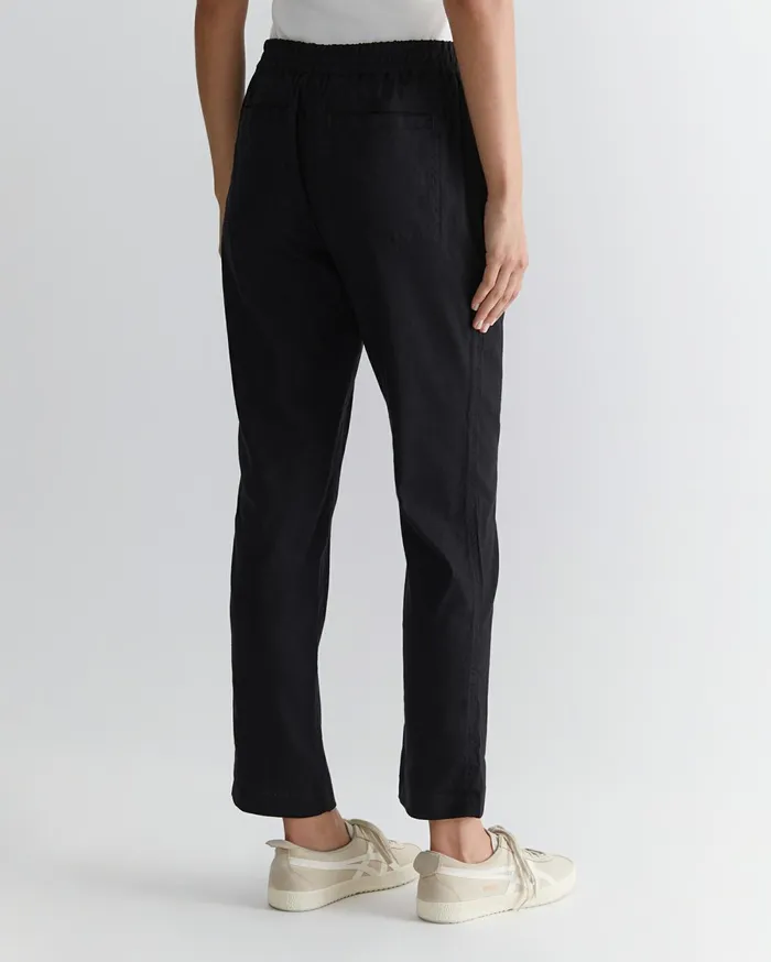 Women Sportscraft Pants Rosa Linen Pant Black