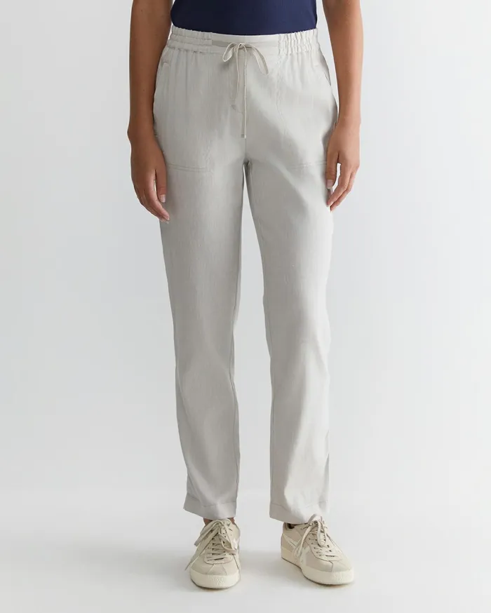 Women Sportscraft Pants Rosa Linen Pant Natural