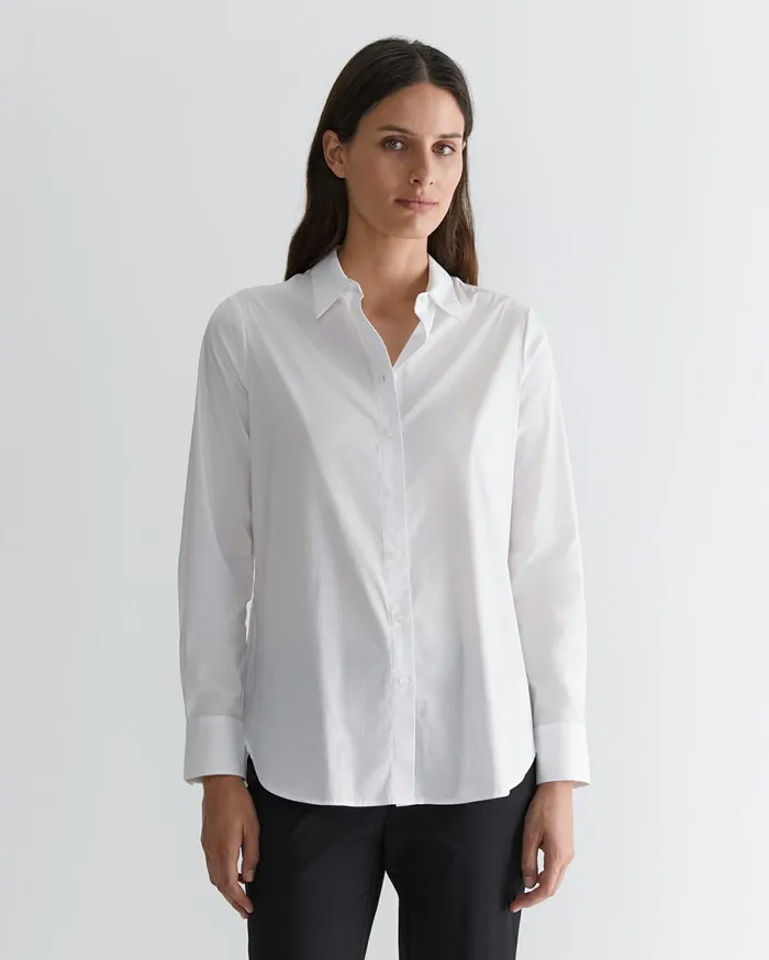 Women Sportscraft Shirts Georgina Relaxed Shirt White