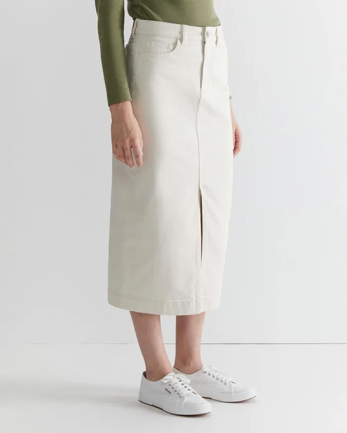 Women Sportscraft Skirts Gabi Midi Skirt Ecru